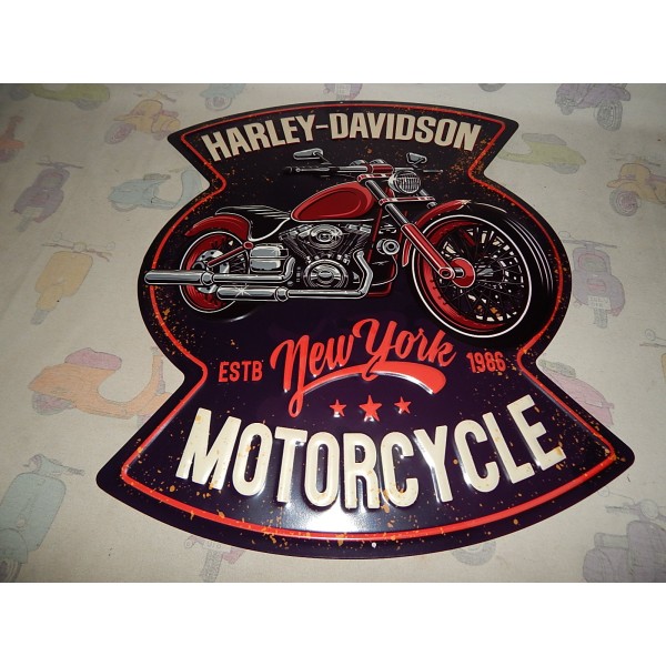 Harley Davidson Heritage Carteles de Chapa Póster de Pared Hojalata Vintage Hierro Pintura Retro Metal Placa Arte Decoración para Hogar Bar Club Café 