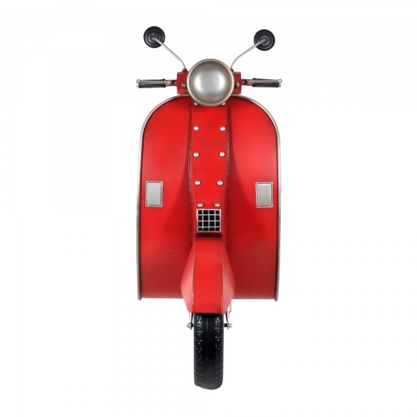 Adorno Pared Decorativo Diseño Frontal Moto Scooter Vespa