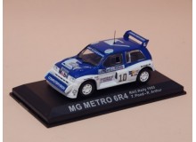 Coche Modelo MG METRO 6R4 Vehiculo en miniatura de colección Vintage Automovil a escala