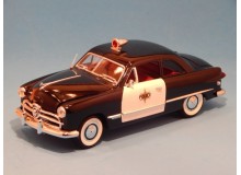 Coche Modelo FORD POLICE CAR Vehiculo en miniatura de colección Vintage Automovil a escala