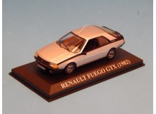 Coche Modelo RENAULT FUEGO Vehiculo en miniatura de colección Vintage Automovil a escala